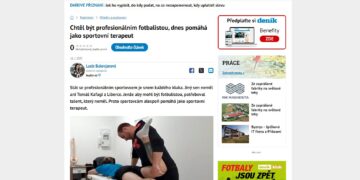 Reprofoto Denik.cz: Chtěl být fotbalistou, dnes pomáhá jako sportovní terapeut
